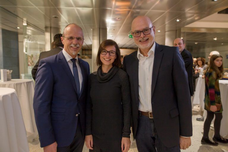 Christian Födinger, Nadja Mauser und Peter Ritter.