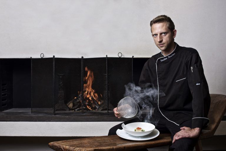 Christian Rescher, Drei-Hauben-Koch im Aurelio´s in Lech wurde zum besten Koch Vorarlbergs gewähltt Foto:Maislinger/Aurelio´s