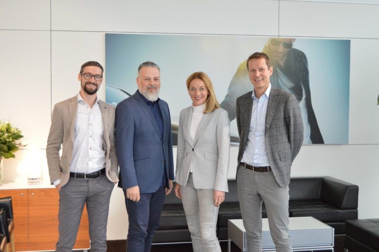 Christina Baumgartner übergibt die Firma an Dieter Unterberger (r.) und die bisherigen Mitarbeiter Christoph Nigsch (l.) und Gerhard Bandl.