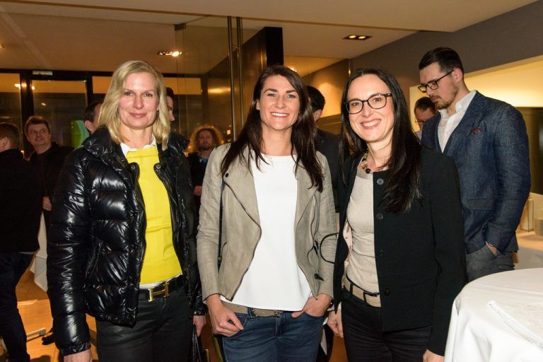 Daniela Held, Janine Nagel, Dr. Christine Knecht-Kleber (v.l.).