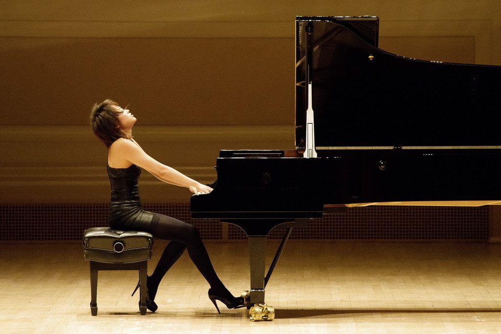 Charismatische Pianistin