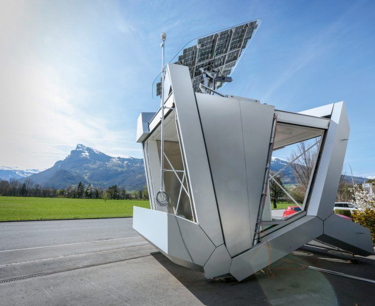 Das Active Energy Building in Vaduz: Feldkircher Firma Mayer Glastechnik lieferte maßgeblichen Input. Foto: Roland Korner