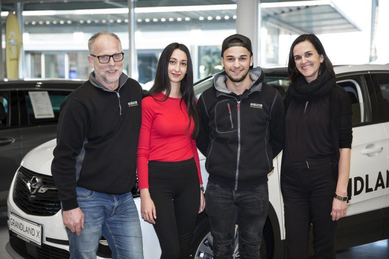 Das Autohaus Gerster ist „Ausgezeichneter Lehrbetrieb“ seit Bestehen der Initiative. E. Vatansever