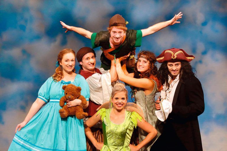 Das Musical „Peter Pan“ entführt auf die Abenteuer-Insel der Fantasie. THEATER LIBERI