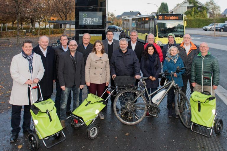 Das regionale Mobilitätsmanagement plan b wird immer wieder als Vorbild auf internationalen Kongressen in europäischen Ländern vorgestellt.