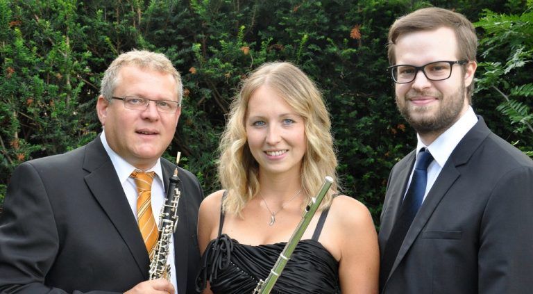 Das Trio Incantare tritt beim zweiten Konzert der Reihe „Schattenburg Konzerte“ in Feldkirch auf.foto: trio incantare