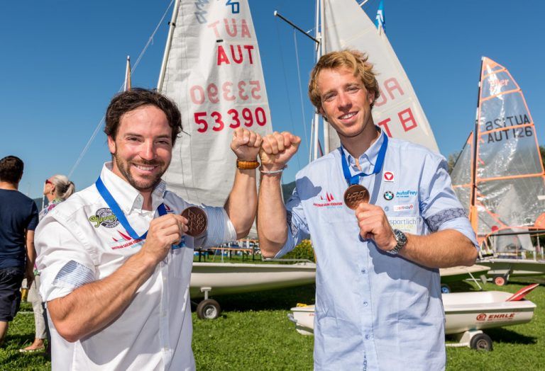 David Bargehr (l.) und Lukas Mähr erhielten eine Einladung nach Tokio ins Olympiarevier 2020.
