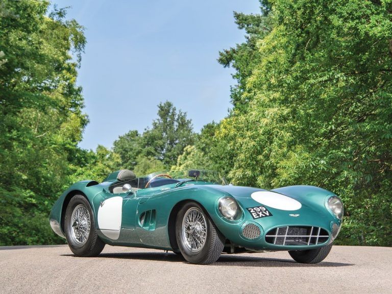 DBR1 von Aston Martin brachte einen Rekordpreis von 22,55 Millionen Dollar (18,95 Millionen Euro).werk