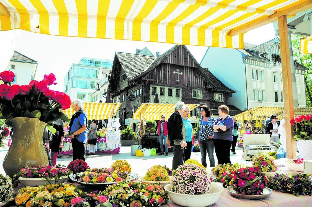 Dornbirner Zentrum erblüht