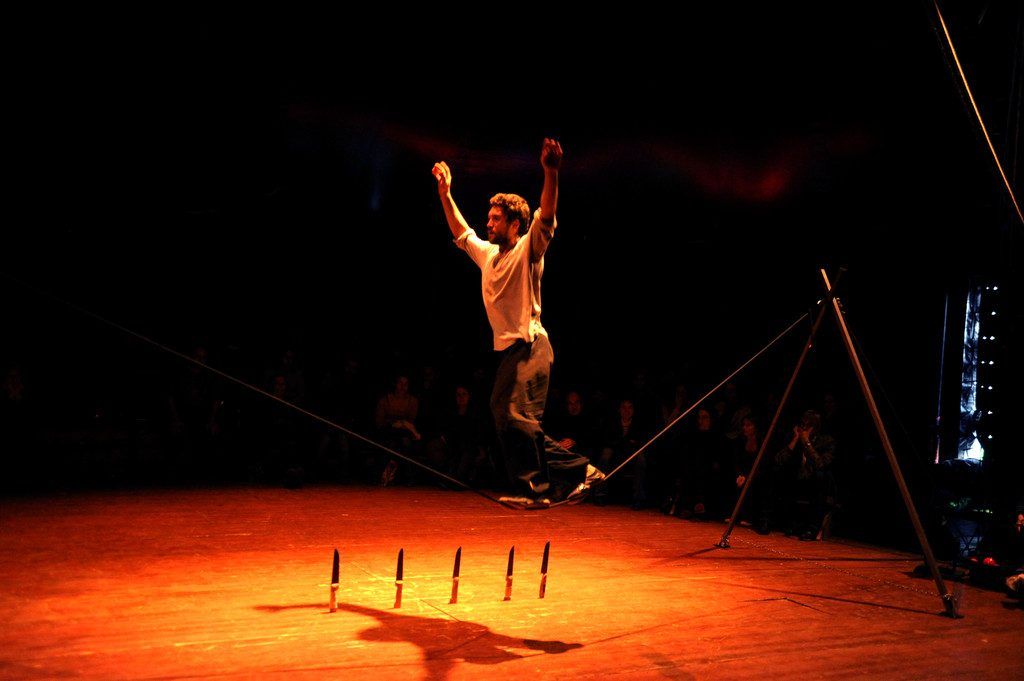 Atemberaubende Soloperformance