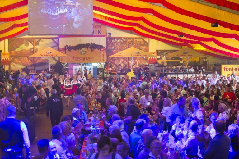 Der Getränkeabsatz war in der Sommersaison bislang gut, auch aufgrund von Eigenevents wie z. B. dem Frastanzer Bockbierfest. Foto:FB