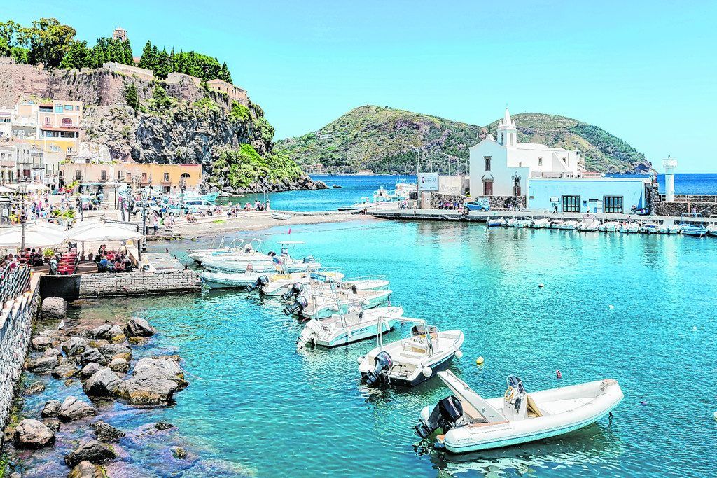 Liparische Inseln vor Italiens Küste