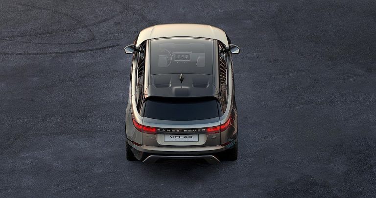 Der Range Rover Velar wird in Genf erstmals gezeigt.
