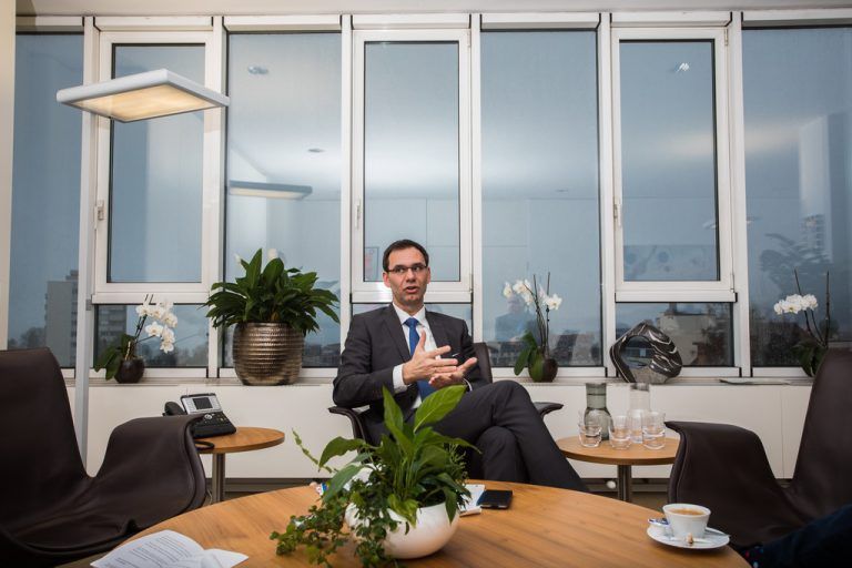 Der Speichersee habe in der Regierung zu Knatsch geführt, sagt Wallner. VN/Steurer