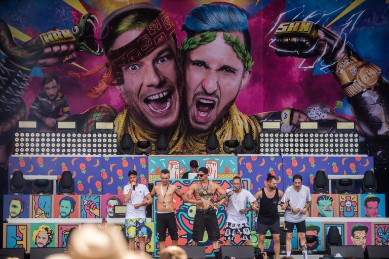 Die 257ers haben in diesem Sommer schon die Bühne beim Lustenauer Szene Openair zum Beben gebracht. VN/Steurer