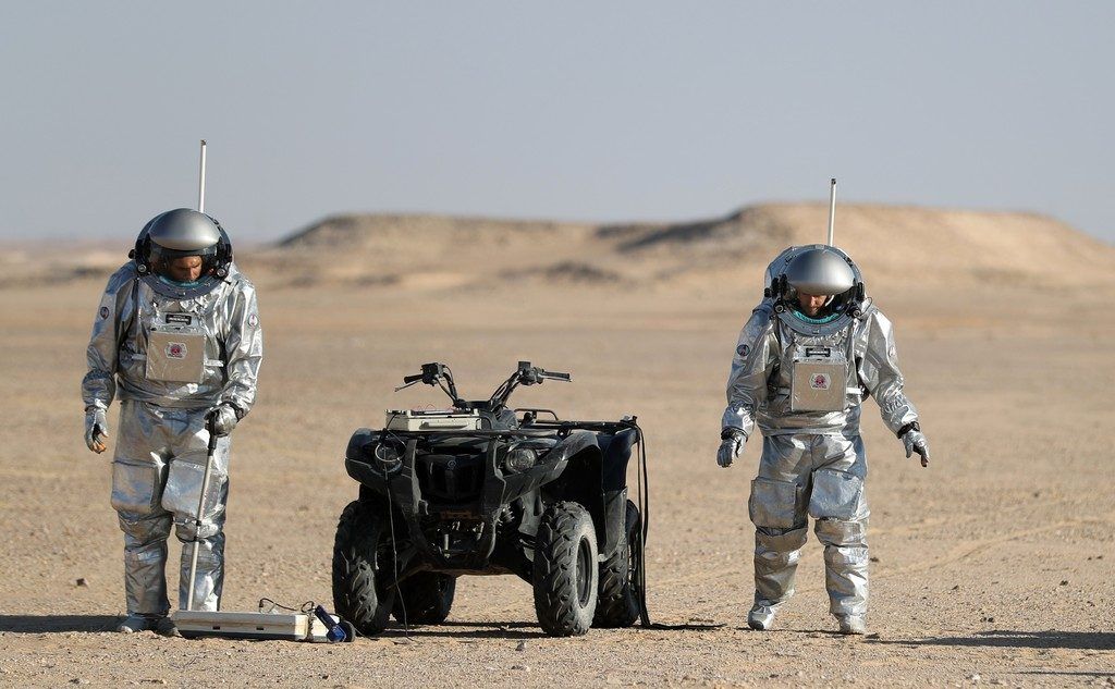 Der Mars liegt im Oman