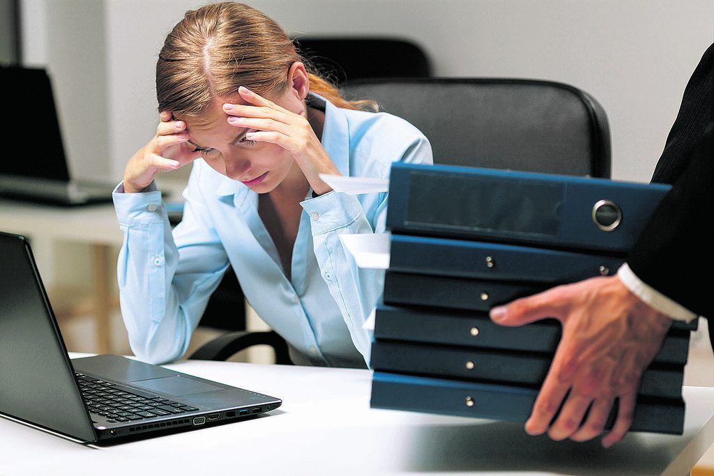 Zu viel Arbeit, oder was?