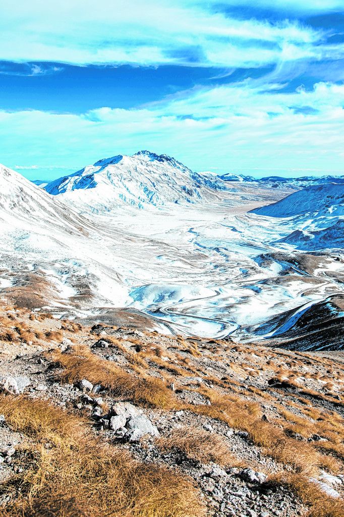 Die Eisfelder des Calderone-Gletschers an der Nordseite des Corno Grande bieten ein spektakuläres Bild. shutterstock (5)