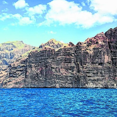 Die Klippen von Los Gigantes