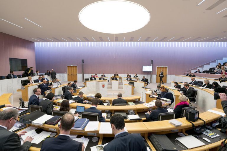 Die Landtagsabgeordneten diskutierten am Mittwoch über das Budget. Heute, Donnerstag, stehen weitere Themen an. VN/Stiplovsek