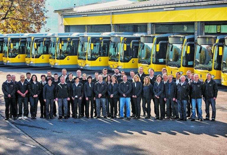 Die Mitarbeiter von Niggbus sind der Meinung: Unser Unternehmen ist der „Bester Arbeitgeber Vorarlbergs 2017” . Niggbus/Markus Gemeiner