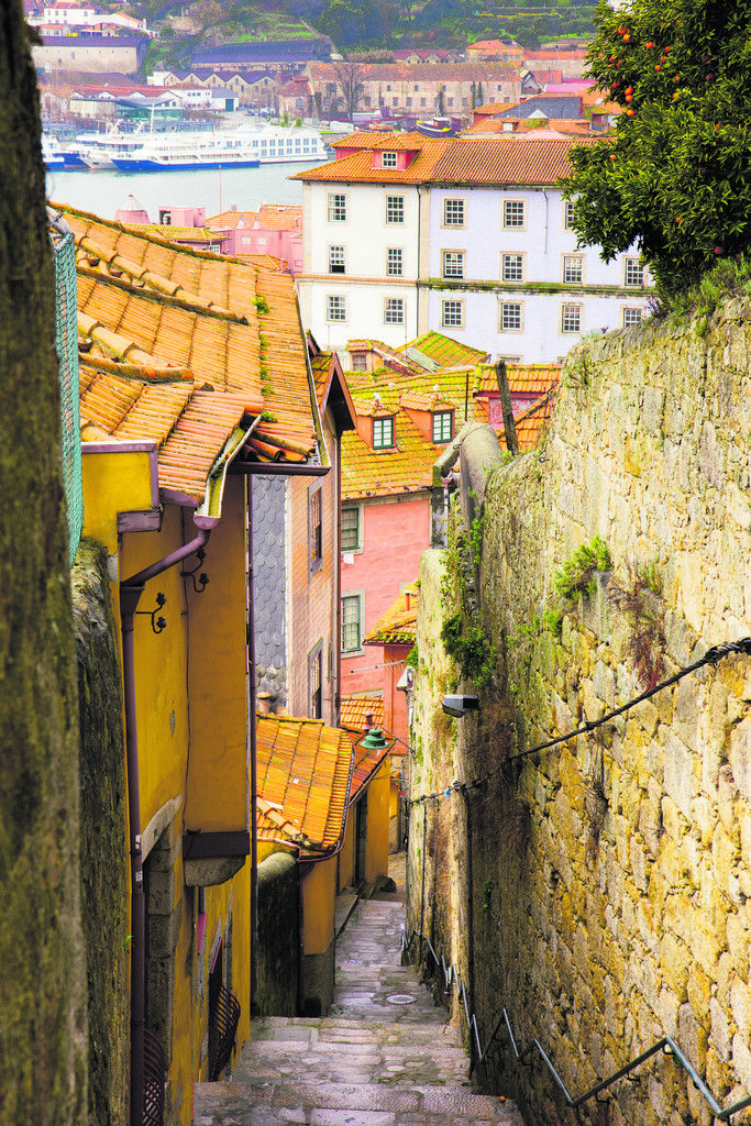 Die schmalen, steilen Gassen führen bis zum Meer hinunter und sind überall in der Stadt zu finden. shutterstock (5)