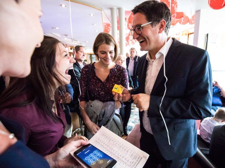 Die SPÖ lud zur Wahlparty ins Hotel Messmer.
