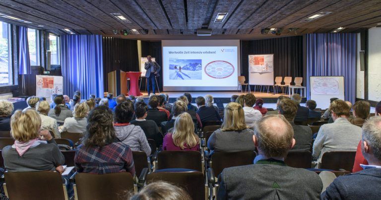 Die Stimmung unter den rund 50 Teilnehmern des Workshops in Schruns war sehr gut. Foto: Patrick Säly