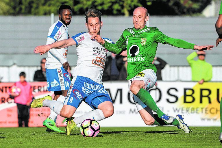 Die VN verschenken 100 x 2 Karten für das Spiel von Austria Lustenau gegen Wiener Neustadt am 19. Mai 2017. Foto: VN