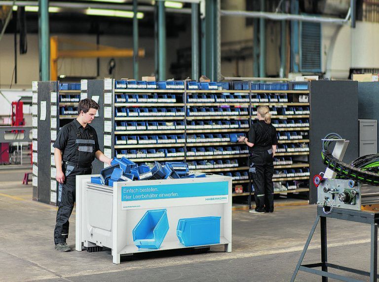 Digitalisierte Beschaffungsprozesse für Produkte und Materialien sparen Zeit und Geld. Haberkorn