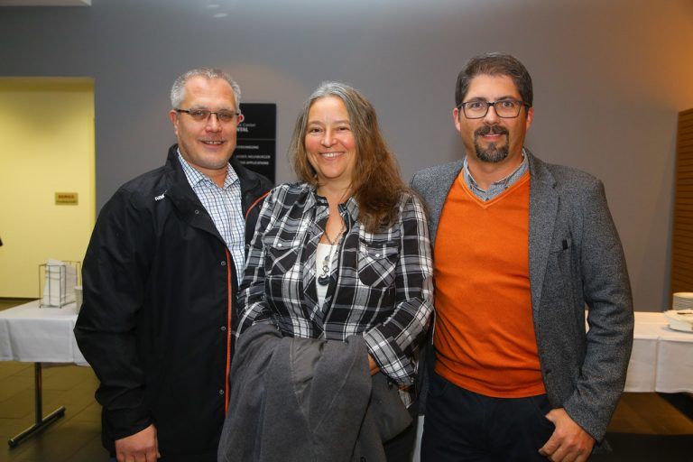 Dr. Frank Ulsamer, Ivana Ulsamer, Josef Summer (v.l.).