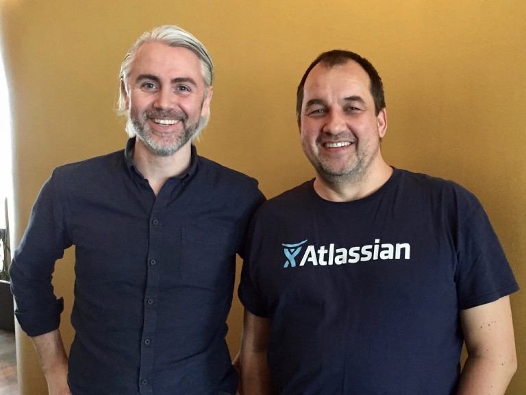 Dr. Stefan Hagen und Robert Panholzer (Atlassian). Foto: Hagen