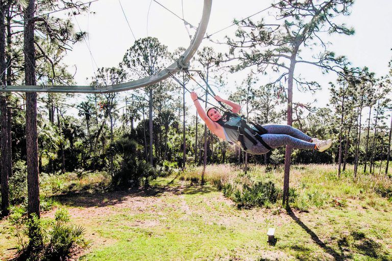Eine Achterbahn der etwas anderen Art bei Forever Florida. Loren Bedeli