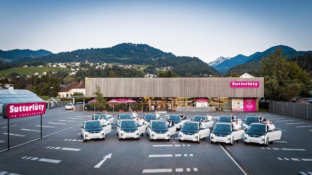 Sutterlüty fährt mit Strom