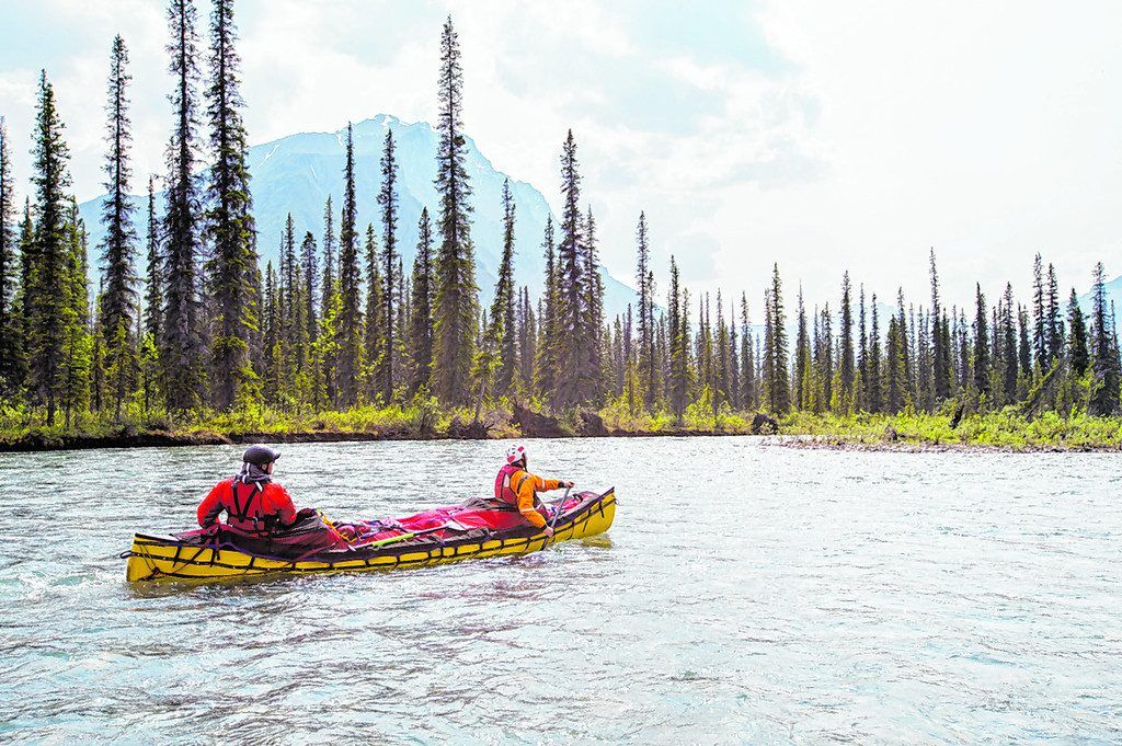 Fahrt auf dem Yukon River