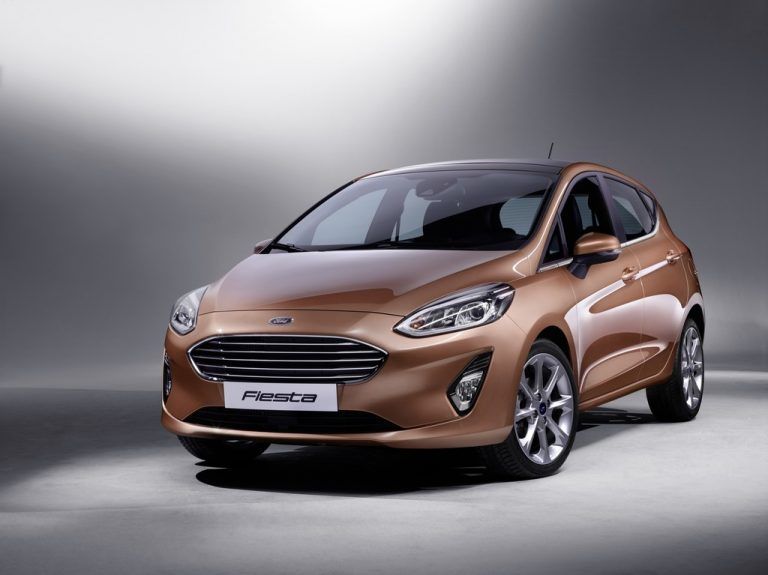 Einer der kleinen Messestarts: der neue Ford Fiesta. Fotos: werk