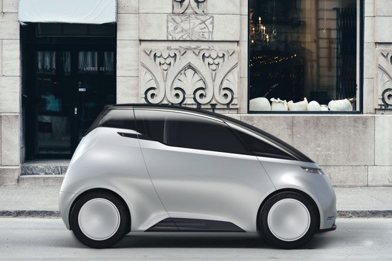 Elektroauto-Start-up Uniti hat sein erstes Modell vorgestellt. Der One soll 2019 auf den Markt kommen und weniger als 15.000 Euro kosten.werk
