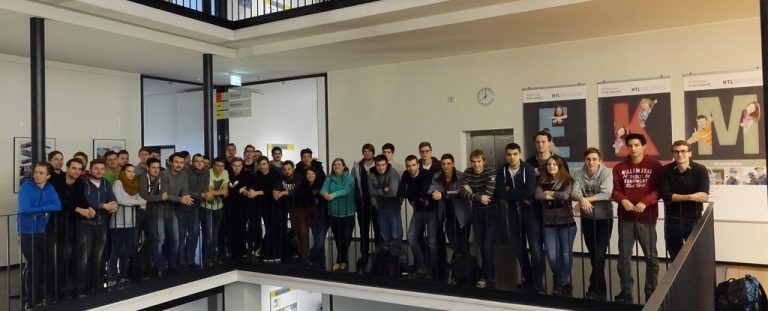 Fachkräfte von morgen – Schülerinnen und Schüler des ersten Jahrgangs des Aufbaulehrgangs. Fotos: HTL Bregenz