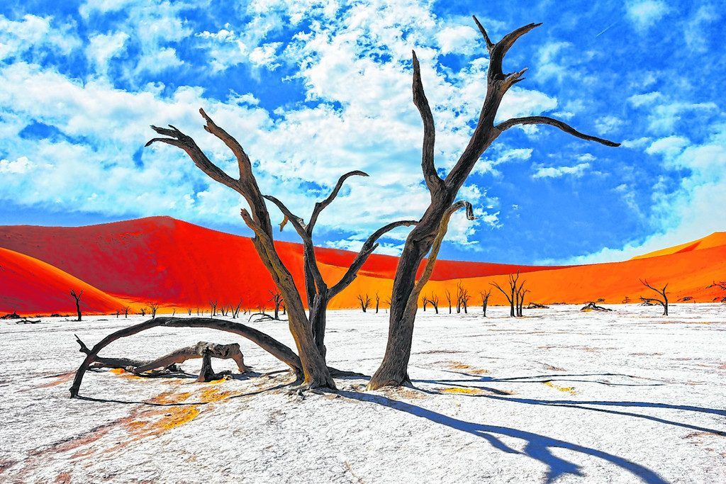 Das Sossusvlei im  Herzen von Namibia