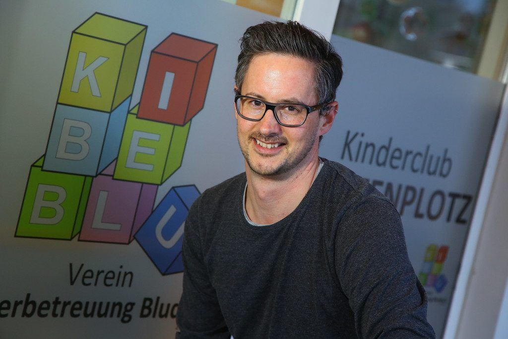Ein &#8220;Entenpapa&#8221; in Aktion