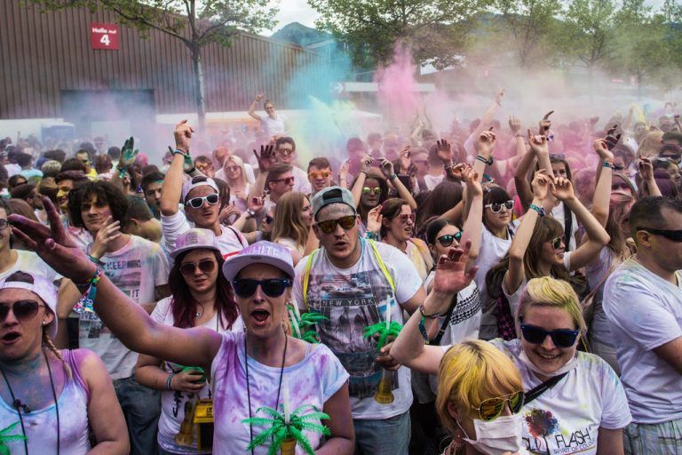 Holi Flash - Ein Fest der Farben in Dornbirn