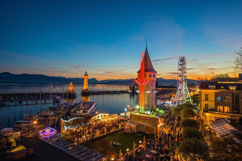 Großer Jahrmarkt in Lindau