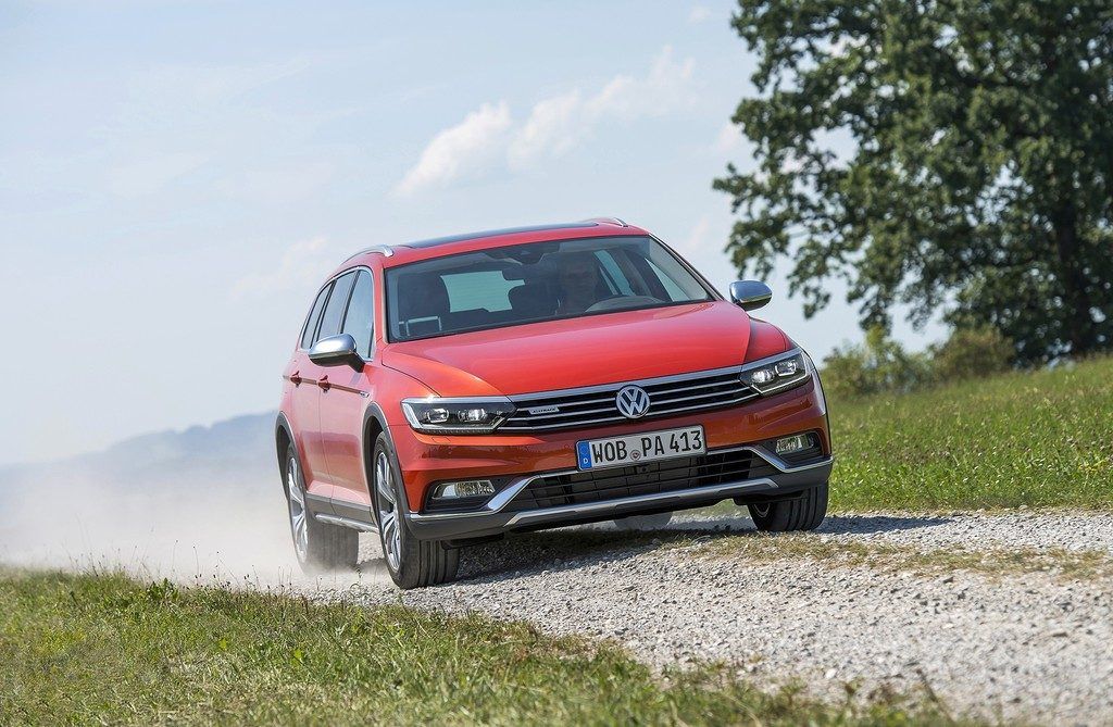 Passat meistert auch grobe Pfade