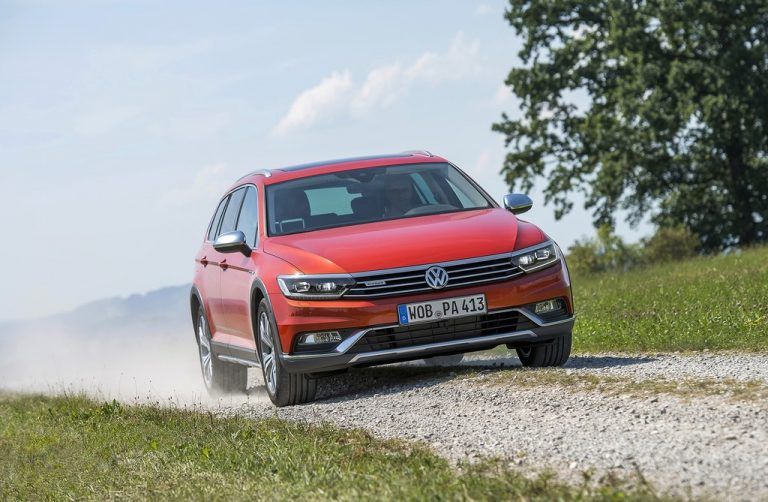 Passat meistert auch grobe Pfade