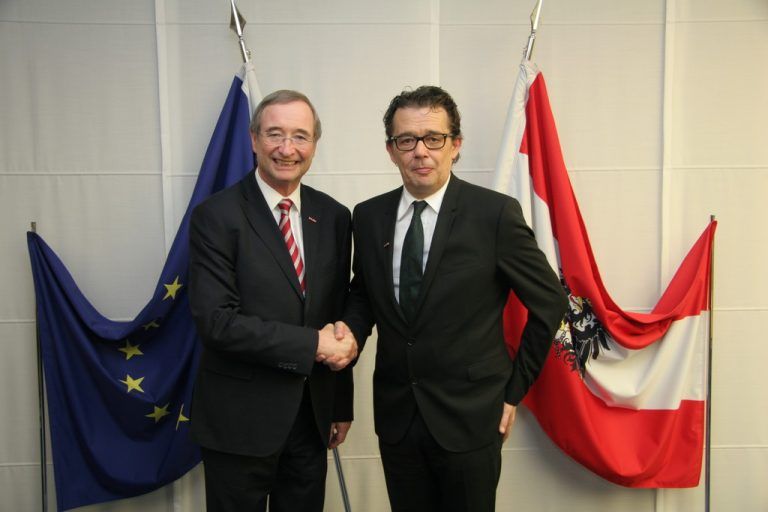 Hans-Peter Metzler in Wien angelobt