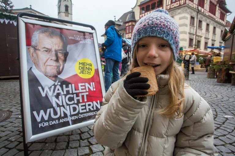 Wahlkampf am ersten Advent