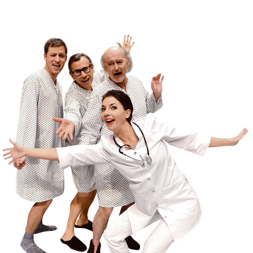 Das Schauspiel <br/>„Urologie“ ist heute, <br/>morgen und am Samstag im Theater Kosmos in Bregenz zu sehen, 20 Uhr.