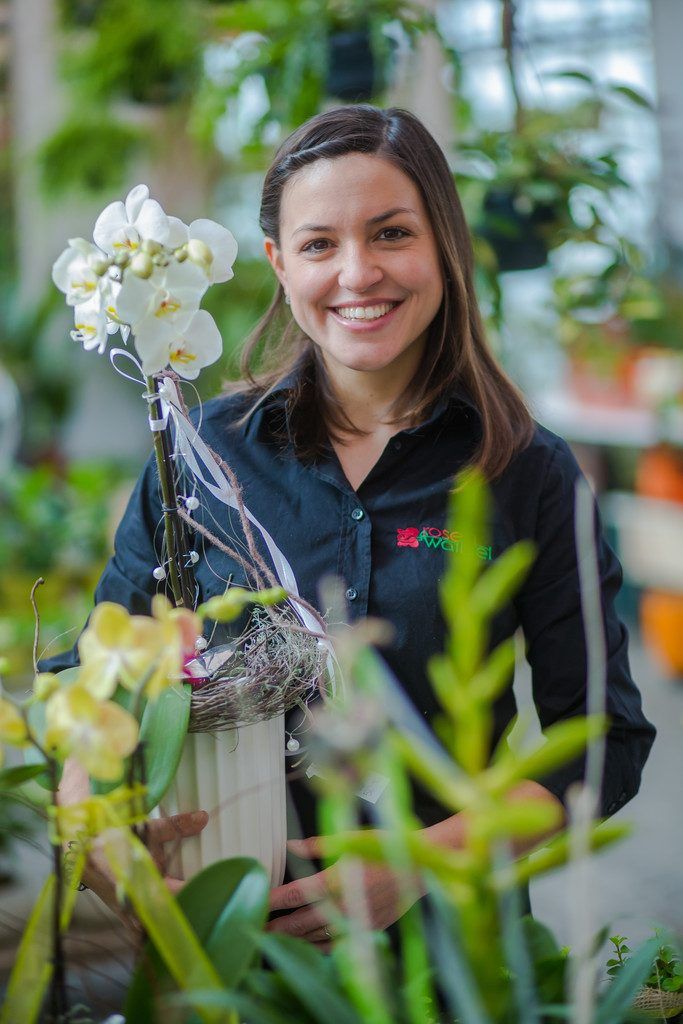 Leidenschaft für Blumen und Gartenarchitektur