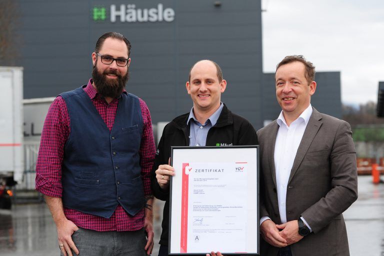 Häusle Lustenau erneut ISO-zertifiziert