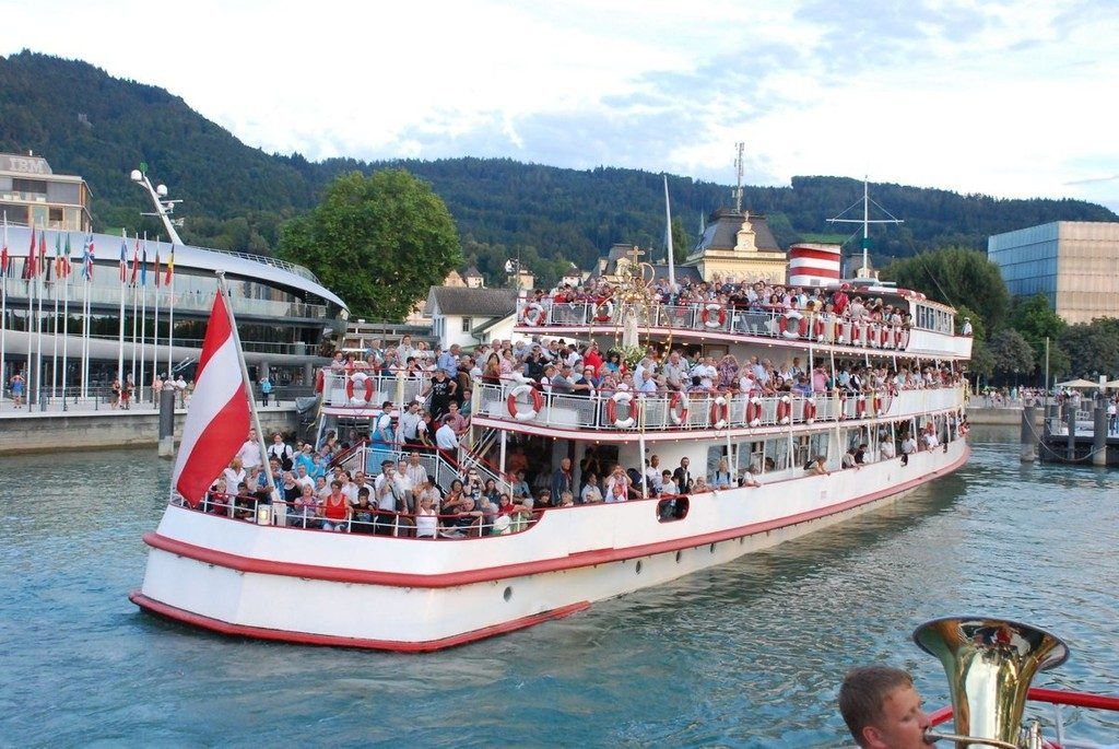 Wallfahrt übers Wasser